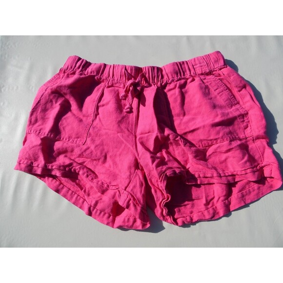 Crown & Ivy Casual Drawstring Shorts Women's Small Pink - Picture 1 of 4